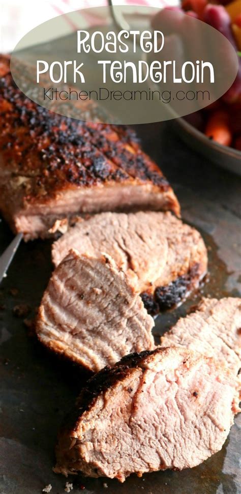 A generous amount of smoked paprika forms a nice crust on the pork as it sears in the pan, while also contributing big, bold, smoky flavor. Roasted Pork Tenderloin | Kitchen Dreaming | Recipe ...