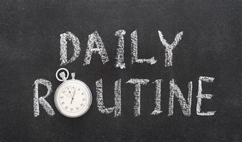The Power Of A Daily Routine Lanre Dahunsi