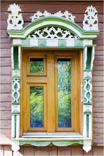 Fabulous Carved Wood Window Decorations Traditional Russian House Designs