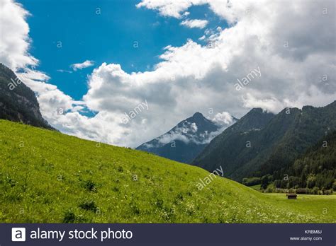 Green Mountains And White Clouds Hi Res Stock Photography And Images