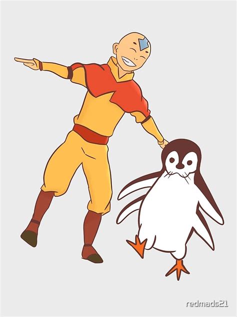 Aang The Penguin By Redmads21 Redbubble