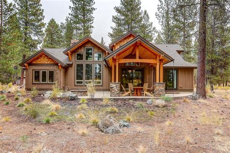 Plan 54236hu Mountain Ranch Home Plan With Upstairs Bonus Rustic House Plans Craftsman Style