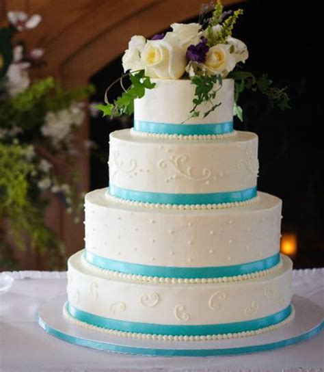 Tiffany Blue Wedding Cake