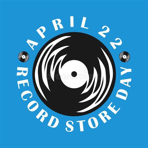 Record Store Day Poster Template Stock Illustration Illustration Of