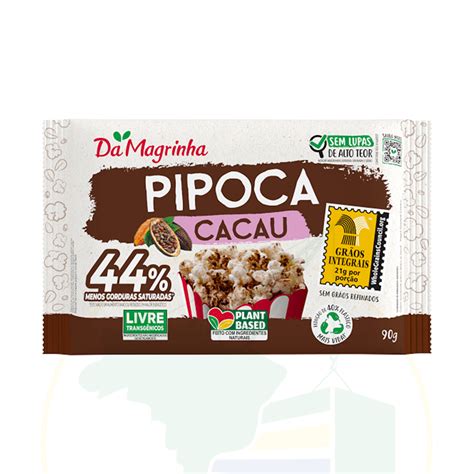 Pipoca Micro Ondas Cacau Da Magrinha G