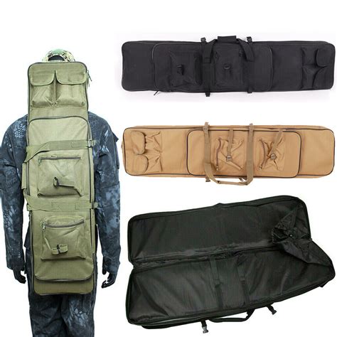 Strong Padded Air Rifle Gun Carry Case Bag Backpack Hunting Shooting