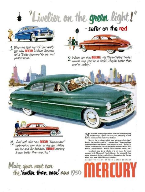 Directory Index Mercury1950 Mercury Cars Automobile Advertising