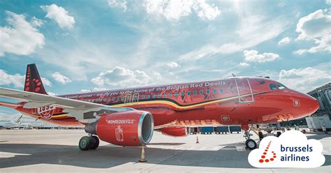 Brussels Airlines Official Airline Of The Belgian Red Devils And
