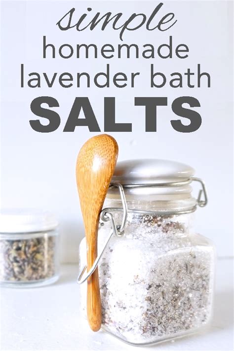 Lavender Bath Salts Recipe Going Zero Waste