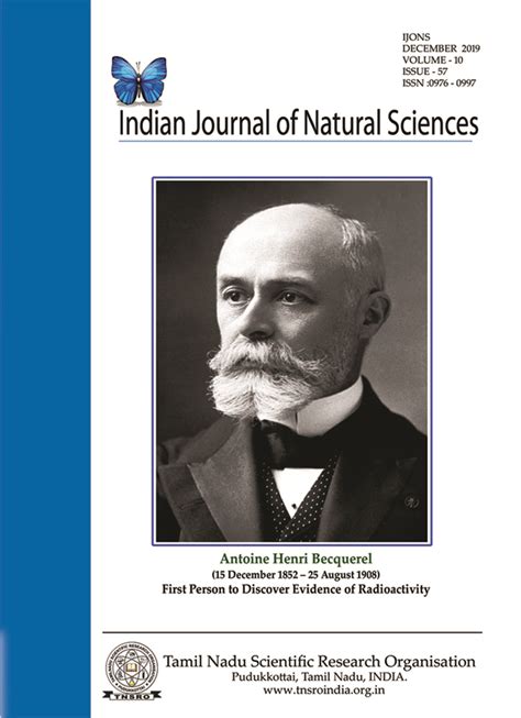 Indian Journal Of Natural Sciences