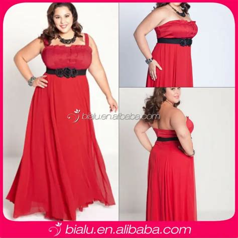Buy Long Spaghetti Strap Fat Women Special Occations Party Evening Dress From