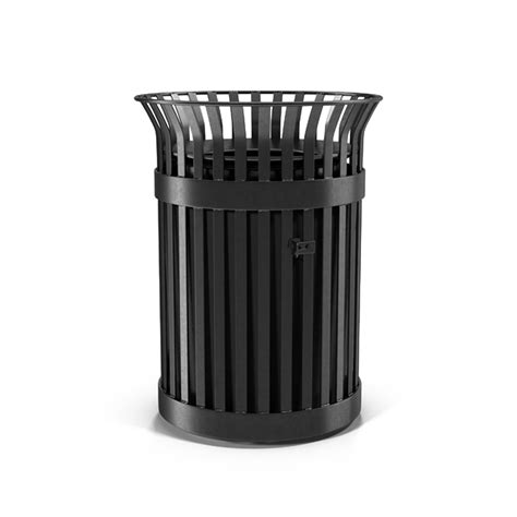 Waste Container Metal Metal Trash Can Png Download 10001000 Free