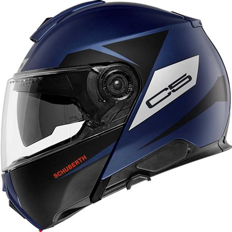 Schuberth C5 Eclipse Blue Modular Motorcycle Helmet For Sale Online