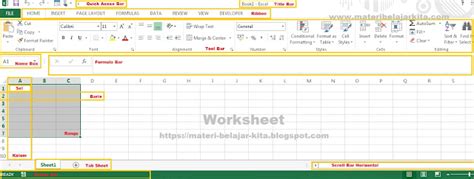 Cara Memasukkan dan Mengolah Data di Microsoft Excel - Materi Belajar Kita