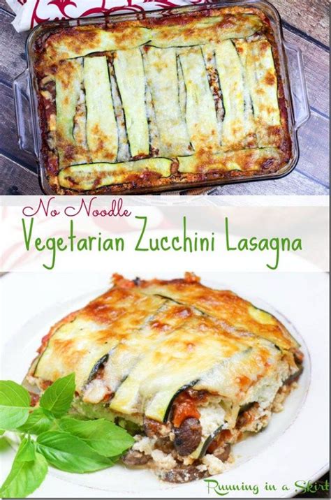 No Noodle Vegetarian Zucchini Lasagna Vegetarian Lasagna Recipe