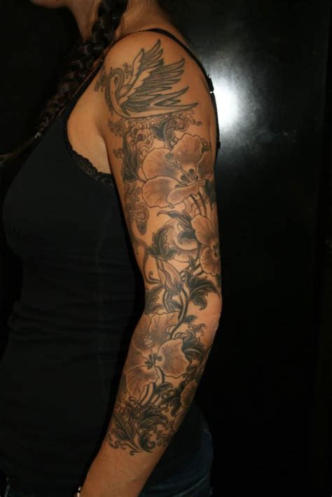 17 Awesome Full Sleeve Tattoo Designs For Females Sheideas