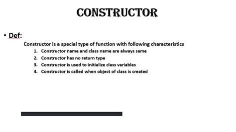 A constructor which does not have any parameter is called default or if no constructor is available within the class then java compiler automatically or robotically creates a default constructor on the time of compilation. Java Constructor | Default Constructor in java ...