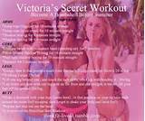 Victoria Secret Workouts