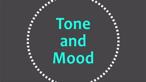 Literary Elements And Techniques Tone And Mood Pbs Learningmedia