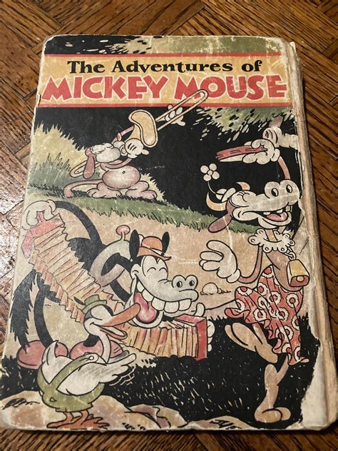The Adventures Of Mickey Mouse Book 1 First Edition 1931 Walt Etsy