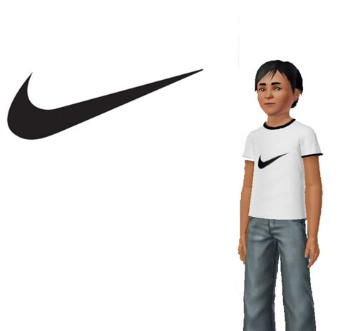 The Sims Resource Nike Child Shirt