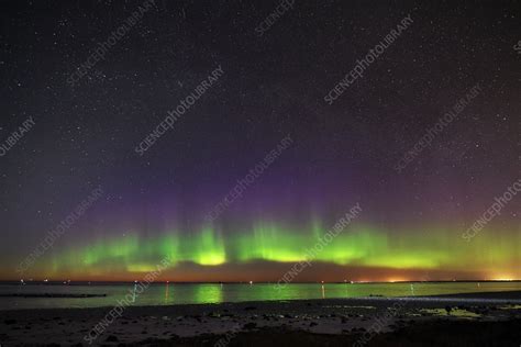 Aurora Borealis Over Finland Stock Image C0476557 Science Photo