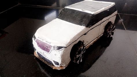 How To Make Range Rover From Cardboard Youtube