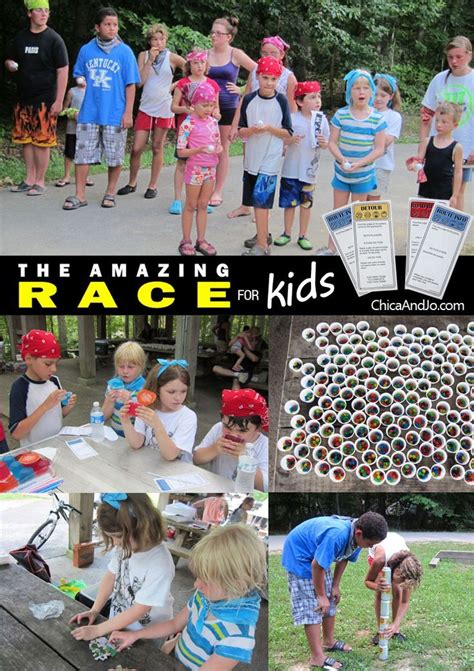 Amazing Race Party For Kids Including Task Ideas Amazing Race