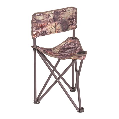 Native Ground Blinds Tripod Blind Chair With Padded Backrest Dirt Road
