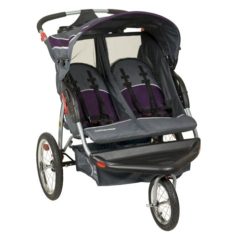 Baby Trend Lightweight Expedition Double Jogger Stroller Elixer