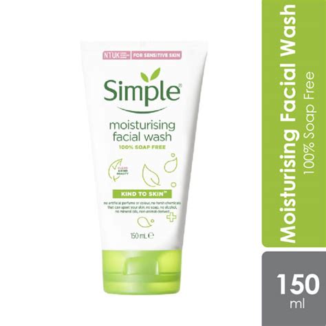 Simple Moisturising Facial Wash 150ml Alpro Pharmacy