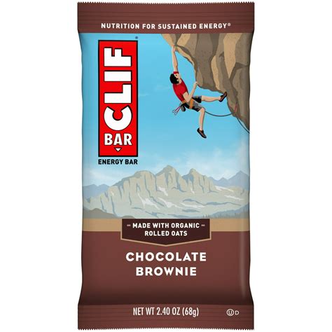 Clif Bar Chocolate Brownie Energy Bars 24 Oz Each