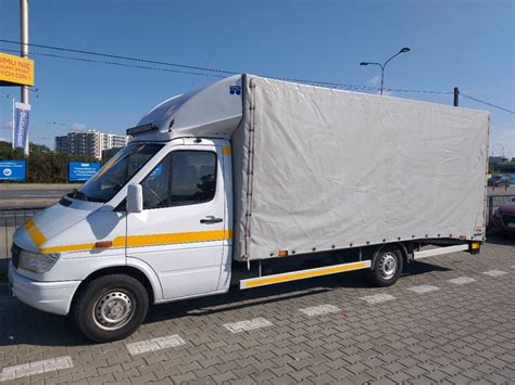 Mercedes Sprinter Laweta Autolaweta Z Plandeką Warszawa Ogłoszenie