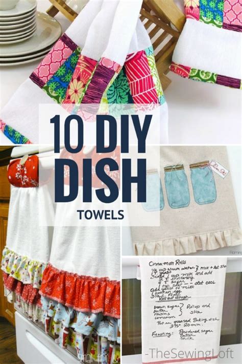 Awesome Diy Dish Towel Patterns The Sewing Loft