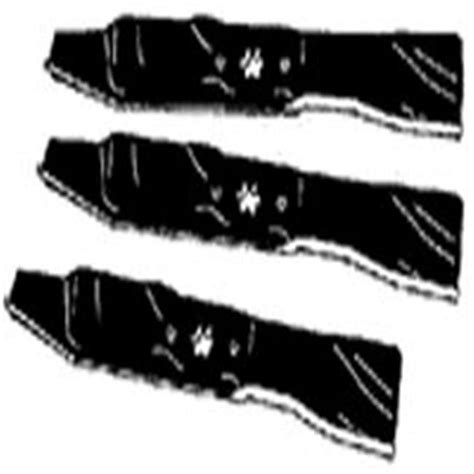 Mtd Genuine Parts 46 3 In 1 Mower Blade Set For Lawn Tractors 3 Pk