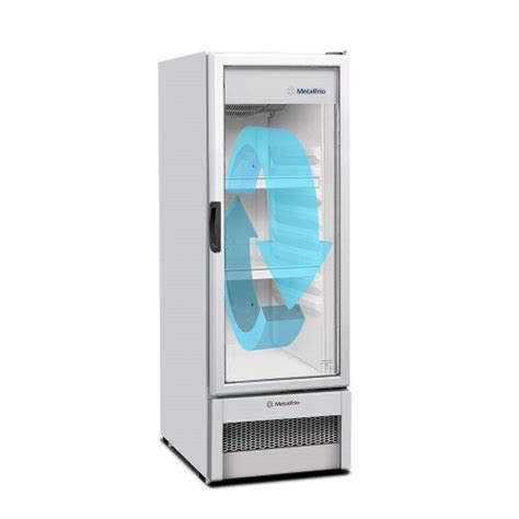 Expositor Refrigerador Vertical Metalfrio Litros Vb Porta De