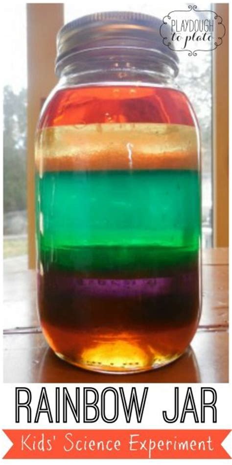 Science For Kids Rainbow Jar