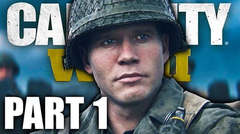 Call Of Duty Ww2 Gameplay Walkthrough — Part 1 Normandy Campaign