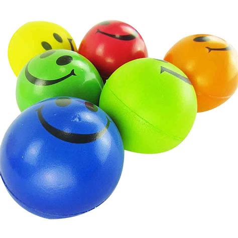 2 Pcs Emotion Face Squeeze Balls Funny Modern Stress Ball Relax