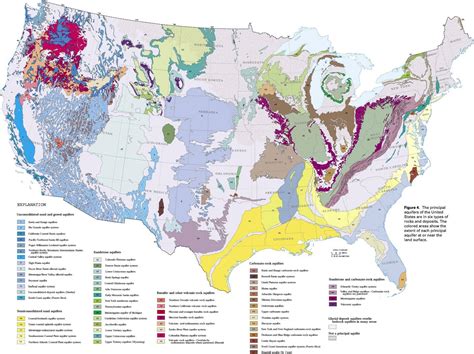 Usgs Map Of Aquifers Water