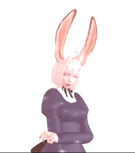Aii Better Bunny Ears Also I Fixed The Face Deformity Plurk