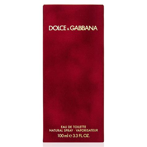 Red Dolce And Gabbana Eau De Toilette Feminino Giraofertas