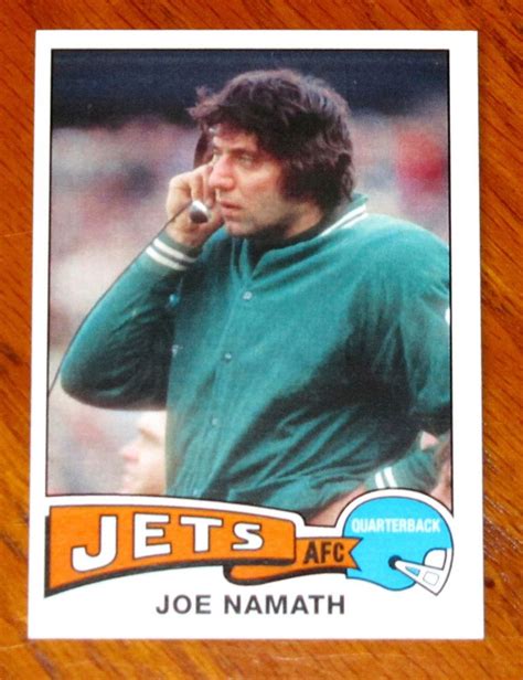 We did not find results for: Joe Namath's 1975 Topps Card by Retrocards (With images ...