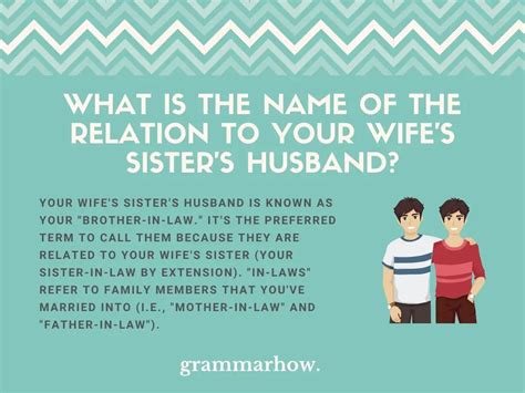 What To Call Your Wifes Sisters Husband Alternatives To Brother In Law Trendradars