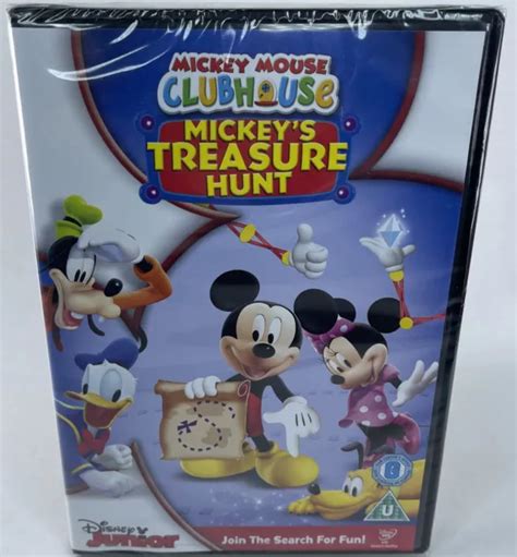 Mickey Mouse Clubhouse Treasure Hunt Dvd New Picclick Uk My Xxx Hot Girl