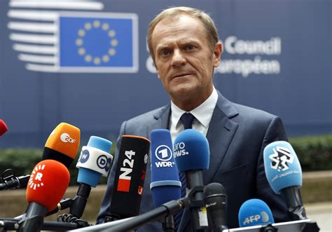 eu s donald tusk lays out terms for confrontational brexit talks