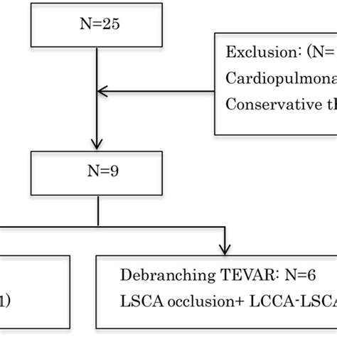 Patient Selection Tevar Thoracic Endovascular Aortic Repair Lsca Left