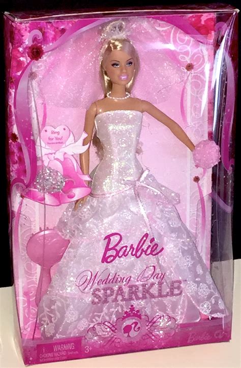 Barbie Doll Wedding Day Sparkle Plus Accessories Purpletoyshop Com