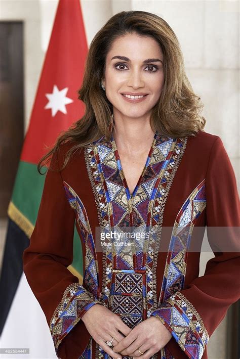Queen Rania Of Jordan Pictured In This Undated Photograph Supplied By Queen Rania Royal