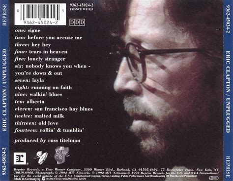 Eric Clapton Unplugged Thu LỘc